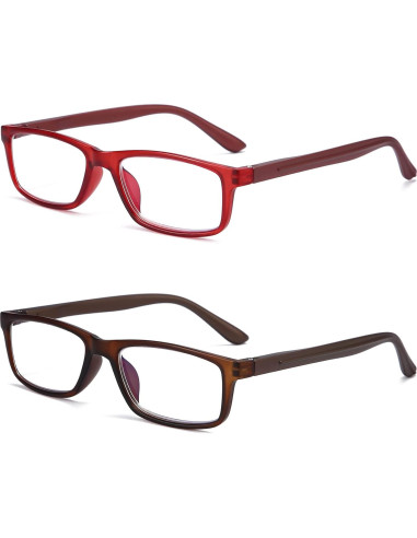 Gafas de lectura RaoOG 2.0x con bloqueo luz azul