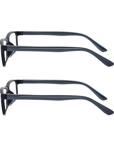 Gafas de lectura RaoOG con bloqueo luz azul y bisagra flexible