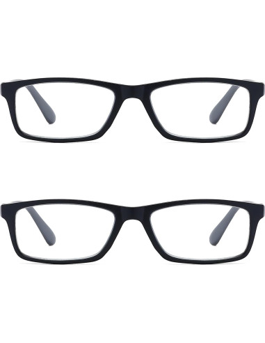 Gafas de lectura RaoOG con bloqueo luz azul y bisagra flexible