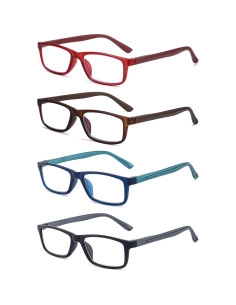 Gafas de lectura RaoOG con bloqueo luz azul 4.0x 2