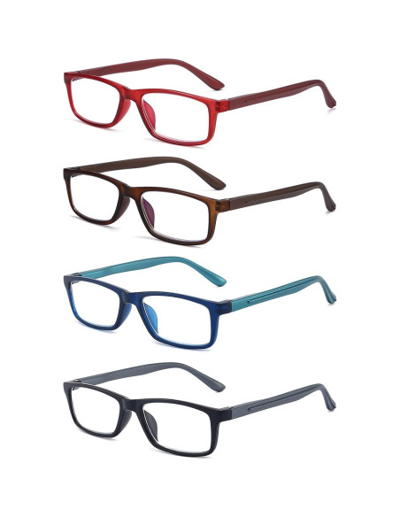 Gafas de lectura RaoOG con bloqueo luz azul 4.0x