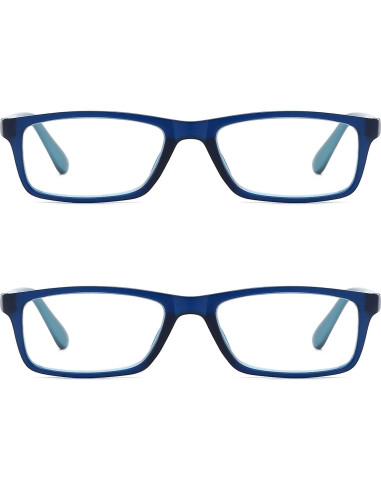 Gafas de lectura RaoOG 2.75x con bloqueo luz azul