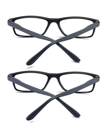 Gafas de lectura RaoOG 2.0x con bloqueo luz azul unisex
