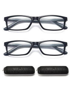 Gafas de lectura RaoOG 2.75x con bloqueo luz azul