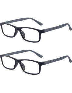 Gafas de lectura RaoOG 2.75x con bloqueo luz azul 2