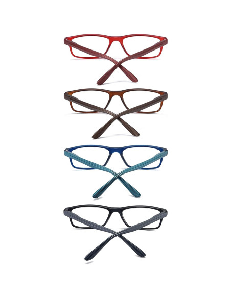 Gafas de lectura RaoOG con bloqueo luz azul 3.5x unisex