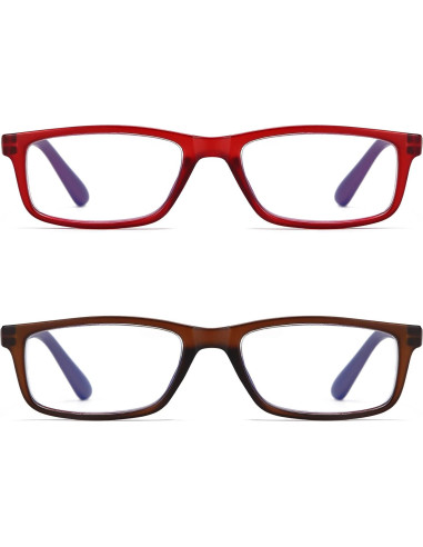Gafas de lectura RaoOG 2.25x con bloqueo luz azul