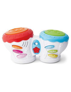 Kidoozie Flashbeat Drums - Tambor Musical para Niños 18+ Meses