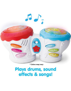 Kidoozie Flashbeat Drums - Tambor Musical para Niños 18+ Meses 2