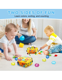 Juguetes Montessori para Bebés Yohome - Desarrollo Motor 5 en 1 2