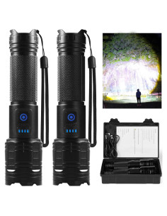 Linterna Recargable TIMSUMR 990,000 Lúmenes 3 Modos