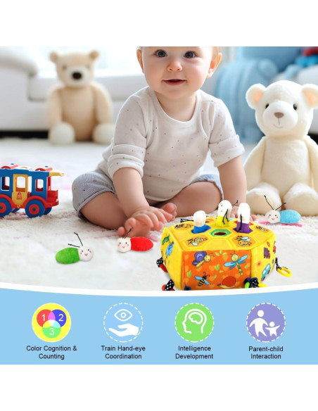 Juguetes Montessori para Bebés Yohome - Desarrollo Motor 5 en 1