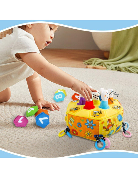 Juguetes Montessori para Bebés Yohome - Desarrollo Motor 5 en 1