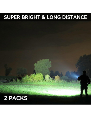 Linterna Recargable TIMSUMR 990,000 Lúmenes 3 Modos