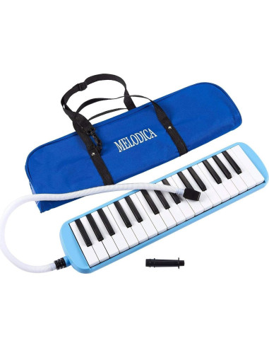Melódico de 32 Teclas Yue Azul - Instrumento de Viento