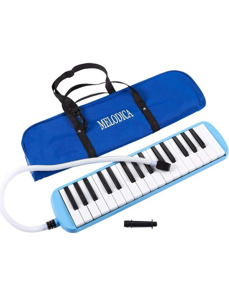 Melódico de 32 Teclas Yue Azul - Instrumento de Viento
