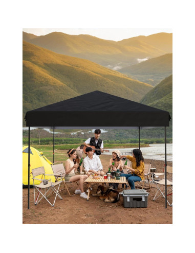 Carpa Instantánea 3.05x3.05m Uneeruiqy Impermeable UV