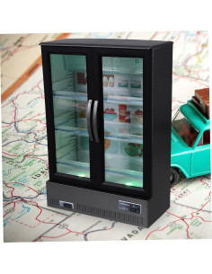 Refrigerador Miniatura Zerodeko para Casa de Muñecas 19.3x12.5cm 2