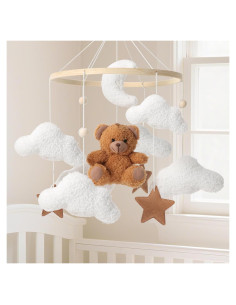 Móvil para Cuna Oso de Peluche Nicemer - Decoración Infantil