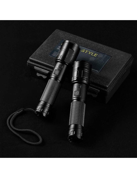 Linterna Recargable TIMSUMR 990,000 Lúmenes 3 Modos Linterna Recargable TIMSUMR 990,000 Lúmenes 3 Modos