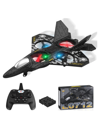 Avión RC Beffkkip L0712 Control Remoto 35.3cm para Niños