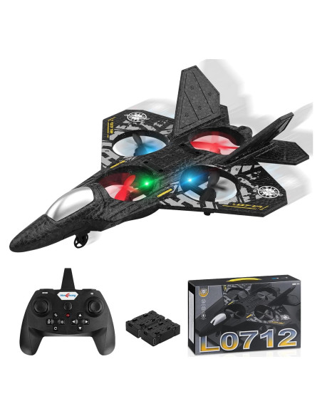 Avión RC Beffkkip L0712 Control Remoto 35.3cm para Niños