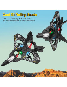 Avión RC Beffkkip L0712 Control Remoto 35.3cm para Niños 2