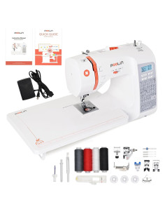 Máquina de Coser Poolin EOC02 Computarizada 200 Puntadas
