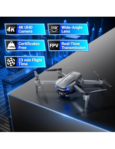 Dron Contixo F28 Premium 4K con Gimbal y 23 Min de Vuelo