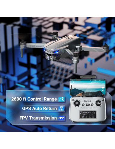 Dron Contixo F28 Premium 4K con Gimbal y 23 Min de Vuelo