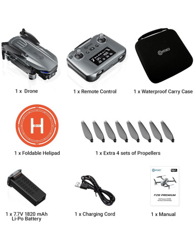 Dron Contixo F28 Premium 4K con Gimbal y 23 Min de Vuelo