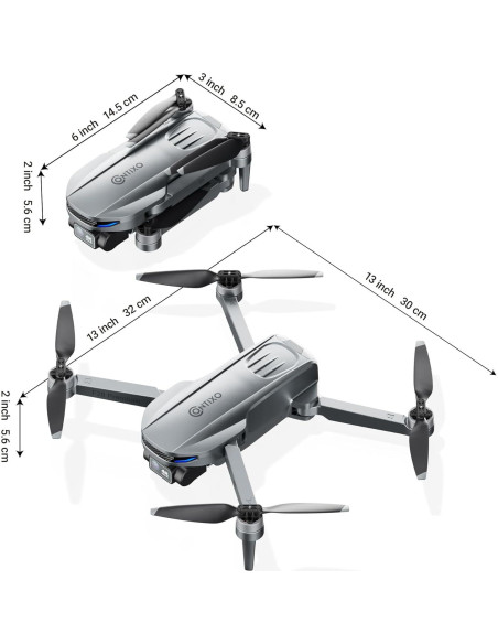 Dron Contixo F28 Premium 4K con Gimbal y 23 Min de Vuelo