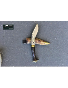 Cuchillo Kukri GK&CO. 5" Hecho a Mano en Nepal - Acero Carbono 2