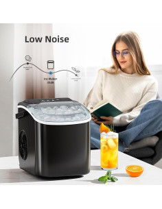 Máquina de Hielo Portátil Antarctic Star 11,79 kg/día, Negro 2