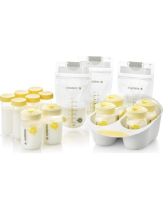 Conjunto Almacenamiento Leche Materna Medela 100 Unidades 2