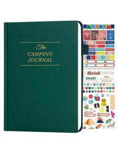 Diario de Camping Zorblinx A5 Verde Pino para Aventuras