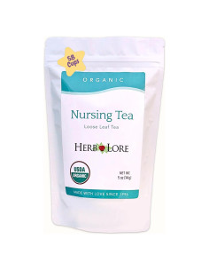 Té de Lactancia Orgánico Herb Lore - 58 Porciones - Sin Cafeína