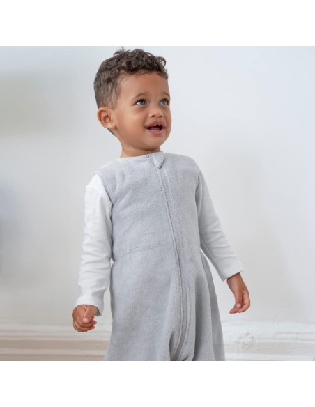 Saco de Dormir HALO Sleepsack Franela Luxe 12-24M Gris TOG 2.0 Saco de Dormir HALO Sleepsack Franela Luxe 12-24M Gris TOG 2.0