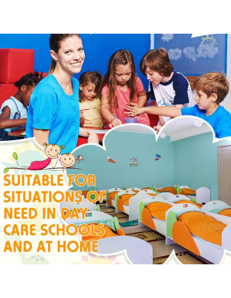 20 Sábanas de Colchoneta de Algodón para Guardería 81x119 cm