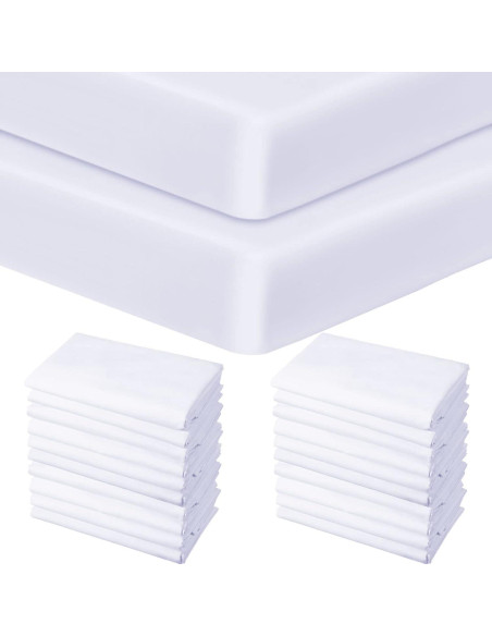 20 Sábanas de Colchoneta de Algodón para Guardería 81x119 cm