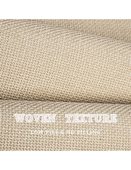 Alfombra de baño AevitasX 43x61 cm beige antideslizante