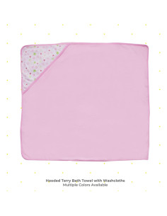 Conjunto de Toallas y Paños de Baño Spasilk Bebé 4 Piezas 2