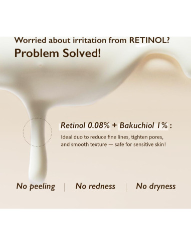 Suero de Retinol Haruharu Wonder 20ml - Hidratante y Reafirmante