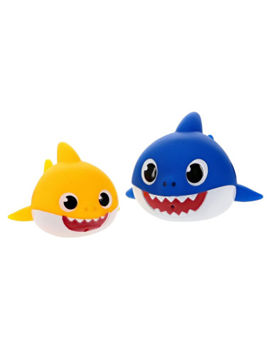 Juguetes de Baño Pinkfong Baby Shark 2 Pack - Baby Shark y Daddy Shark