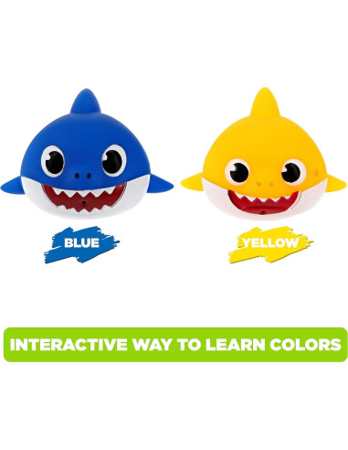 Juguetes de Baño Pinkfong Baby Shark 2 Pack - Baby Shark y Daddy Shark