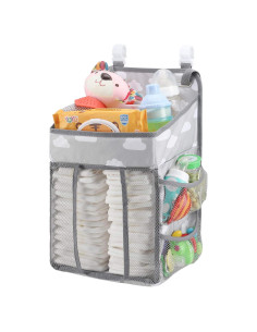 Organizador de Pañales Colgante Accmor Nube Gris 26.67x46.99cm