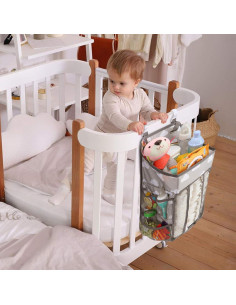 Organizador de Pañales Colgante Accmor Nube Gris 26.67x46.99cm 2