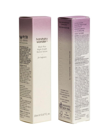 Suero de Retinol Haruharu Wonder 20ml - Hidratante y Reafirmante