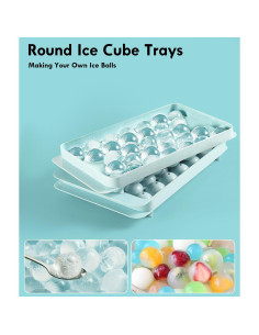 Bandeja de Hielo DclobTop Redonda 62 Bolas 3,05 cm 2