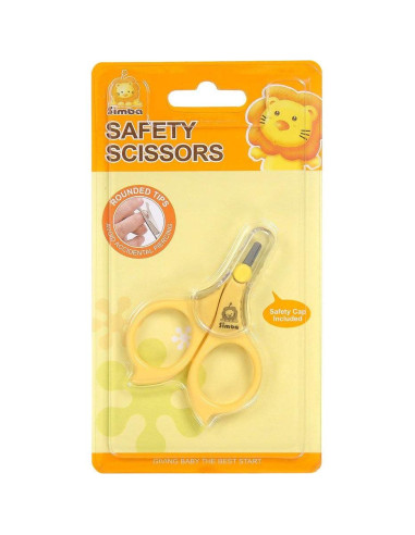 Tijeras de Seguridad Simba Baby - Punta Redonda - Acero Inoxidable